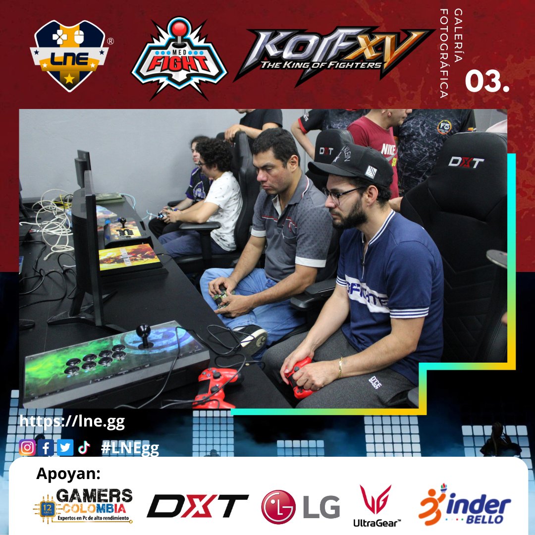 lne_gg's tweet photo. Se jugó la v6.0 del torneo de #KOFXV en nuestro #EsportsCenter, tuvimos la visita de los competidores de #fightingzoneteam desde Bogotá. La final estuvo increíble, Noscas de #MedFight de Medellín contra el visitante Shisui del equipo Bogotano #LNEgg #Esports #INDERBelloNosMueve https://t.co/st61SXdi1m