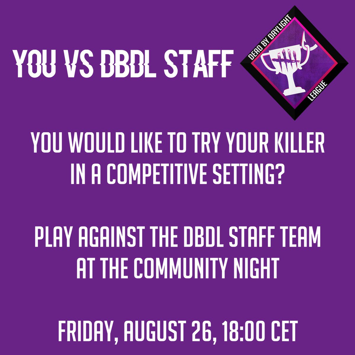 This Friday 👀 I hope we will see you!