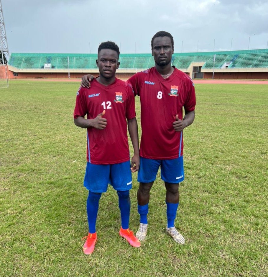 HawksFC73's tweet photo. Congratulations to our duo in Mass Njie and Abdourahman Jobe (Nani) who have been invited to train with the National U-23 team, the team led by the former Gambian international Abdou Jammeh (T-Boy) has officially start training earlier this morning at the independence stadium. https://t.co/vaPdBoNcPa