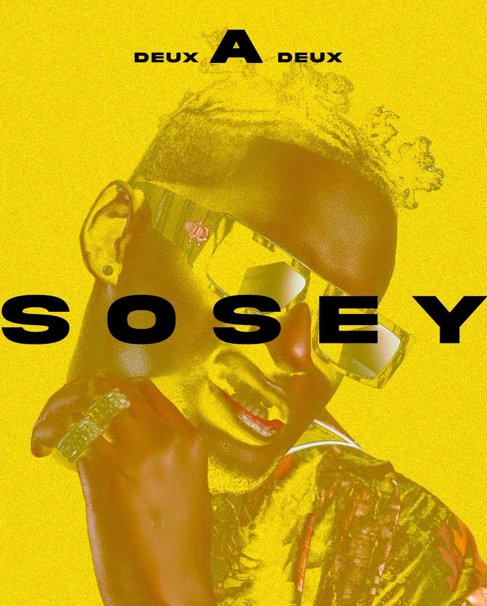 Ça y est mon nouveau titre "Deux À Deux" est désormais disponible sur toutes les plateformes 🎶
Lien: linktr.ee/sosey
