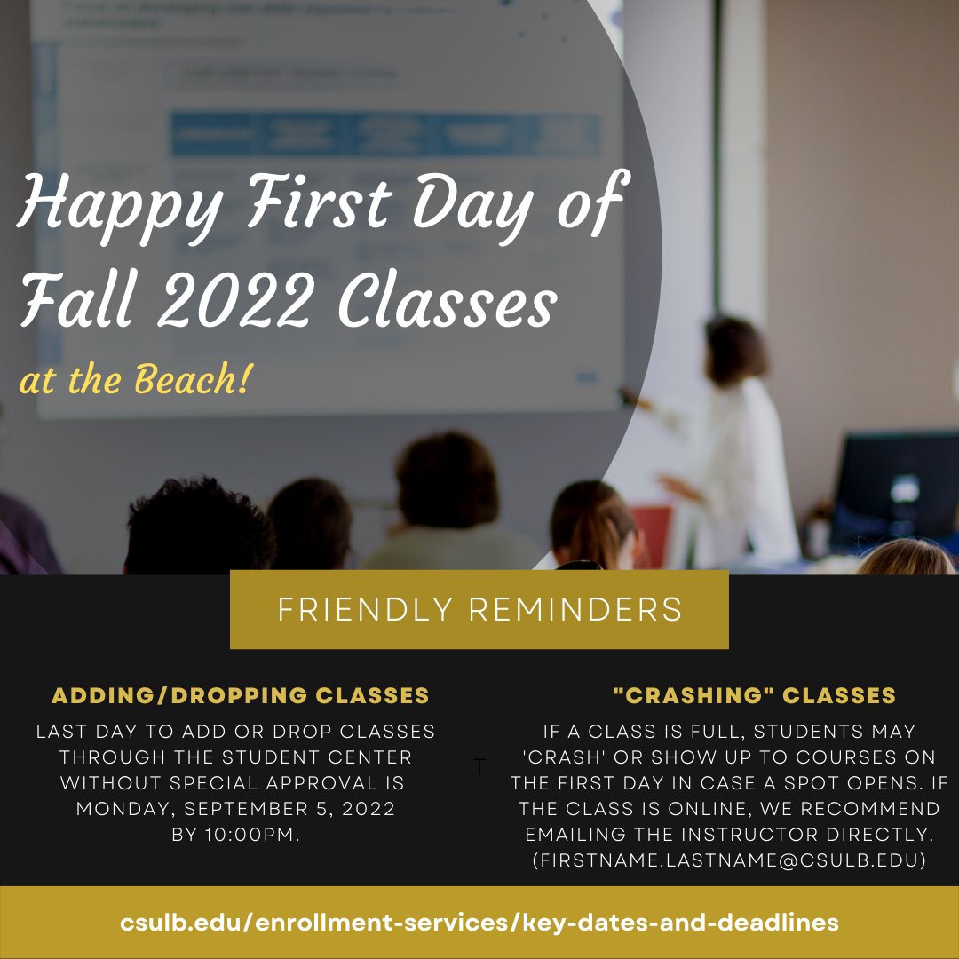 First Day Of Fall Semester 2022 Csulb Sam Cox Trending