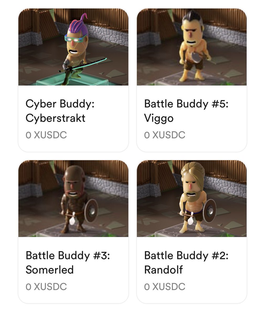 Guys, an awesome project to put on your radar and get involved in is <a href="/BTLbuddiesNFT/">Battle Buddies ⚛️</a>. When nft’s pop off again a d these are selling for 3,4,500 dollars a piece, youll be thanking me.Theyre here to stay and theyre always creating more! 

@SpaceyPro tagging you cuz i know u love 3D