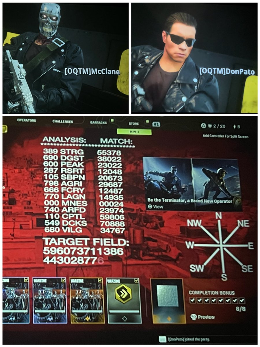 07amtz's tweet photo. PayDay @DonPato23 

#Warzone #TitaniumTrials #TeamWork https://t.co/0sHX8x5xEo