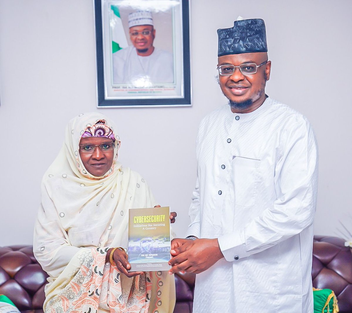 ProfIsaPantami's tweet photo. The Minister of Communications and Digital Economy,@ProfIsaPantami received in audience, the Vice Chancellor, Federal University Gashua, Yobe State, Professor Maimuna Waziri on a working visit to appreciate major ICT interventions provided for the university and seek for more. https://t.co/q1PT6oDa9m
