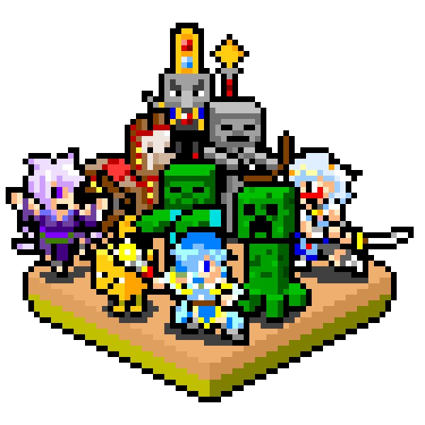 マイクラダンジョンのtwitterイラスト検索結果
