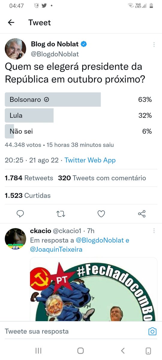 Até mesmo no canal de esquerda Bolsonaro está a frente 🤣🤣🤣🤣🤣🤣🤣🤣🤣