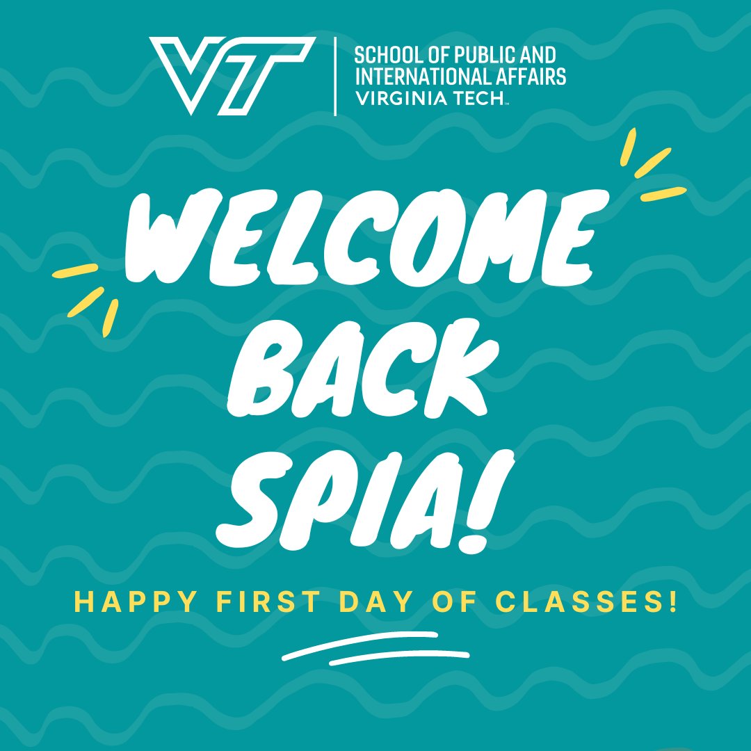 Welcome back to all of our SPIA Students! We're excited to have you back on campus, and hope you have a great first day of classes!