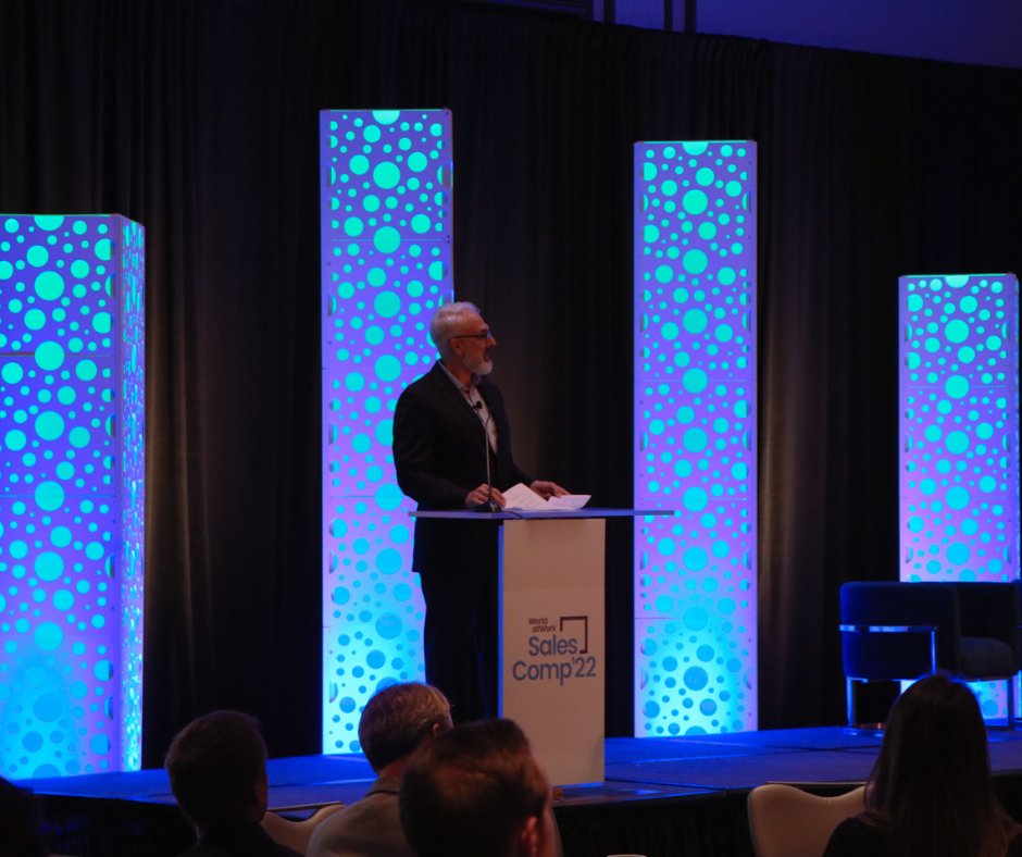 WorldatWork's tweet photo. What a great start to #WorldatWork #SalesComp22! Brian Solis absolutely inspired us all to shift perspective, bring innovative ideas to life, and motivated us to believe in our own intuition so we can unlock new opportunities! What was your favorite part? Comment below! https://t.co/buqHQl6evz