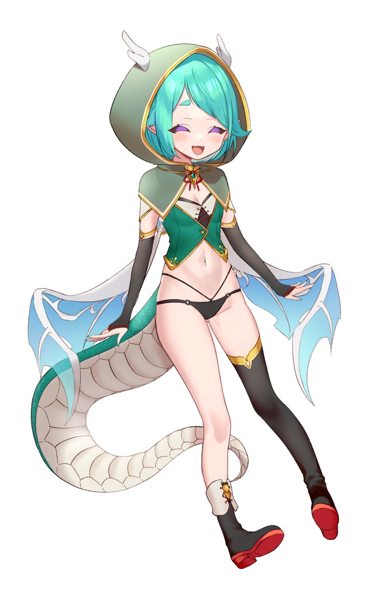 なぎ@汐凪るうま🐉🍀💙うちっ子転生(亜)竜人系VTuber…? tweet media