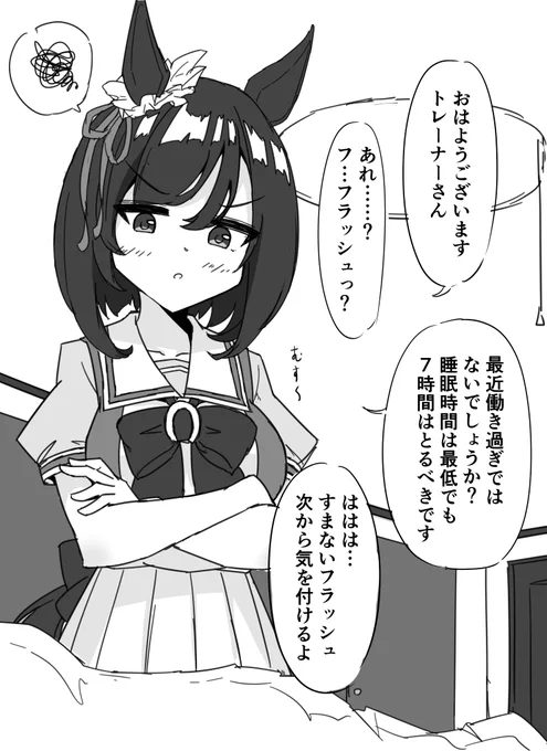 ムスッとフラッシュ 