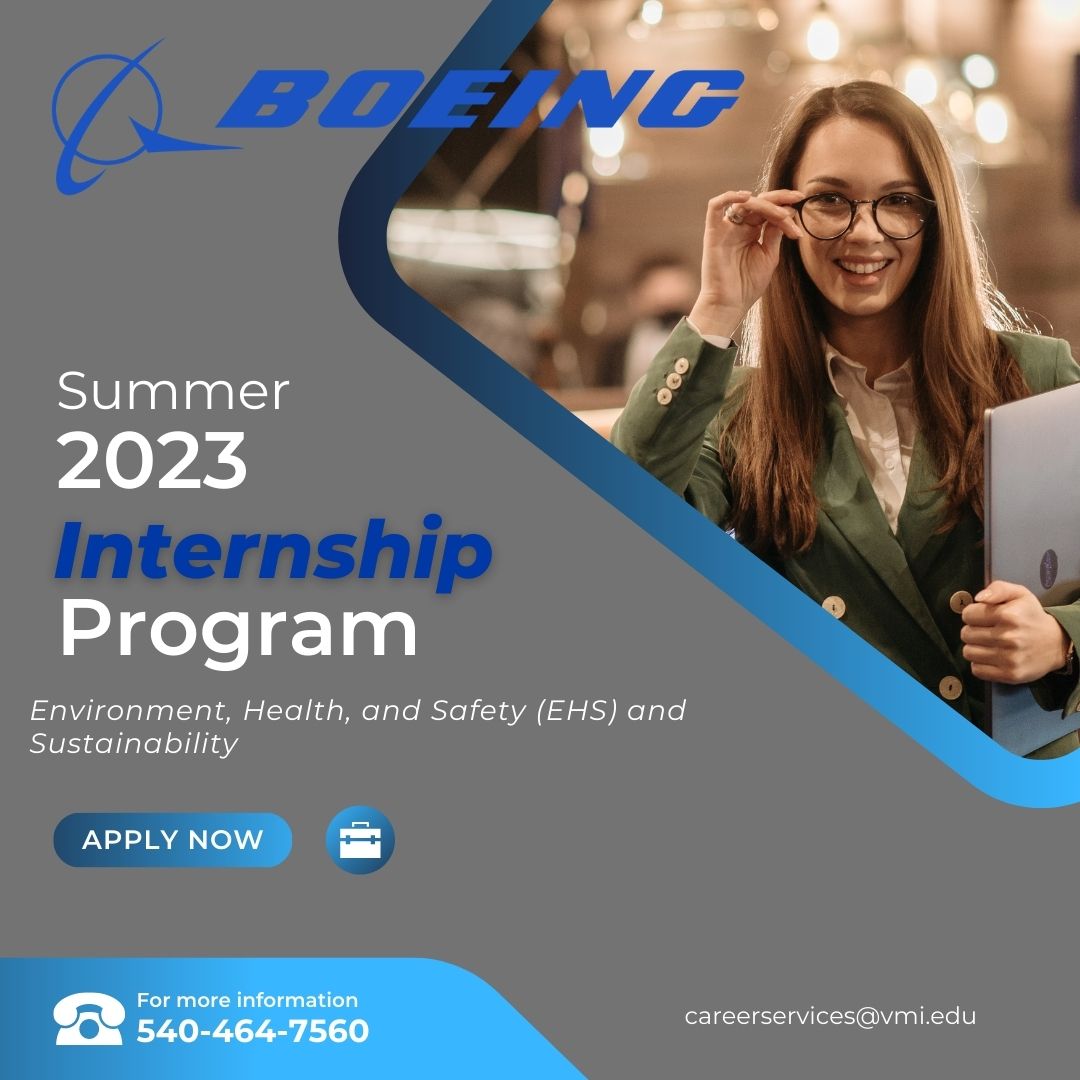 VMICareers's tweet photo. Come join Boeing, voted by WayUp as the 2022 #1 Internship Program in the US! Boeing is seeking motivated, excited, and innovative students for our 2023 intern program. https://t.co/iDlpHeOMPr