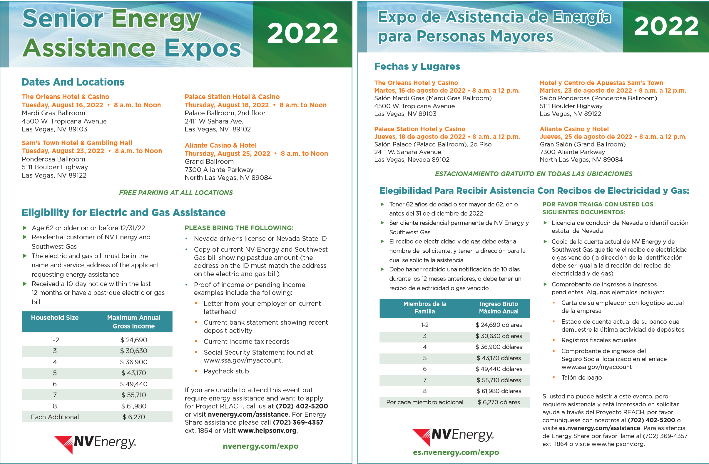 Southwest Gas Corp on Twitter "Southern Nevada customers 62 or older