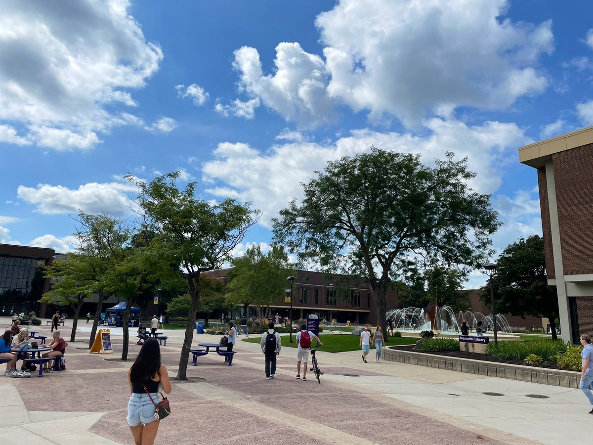 My favorite holiday is the first day of fall classes… welcome back students!! #RPLS #MNSU