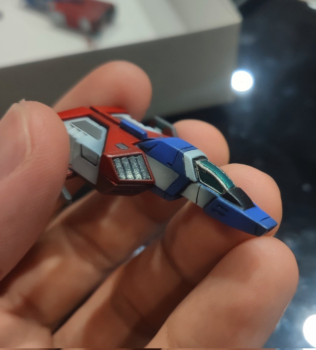 HobbyLifeStudio's tweet photo. -Classic 1/144 Core Booster &amp; Core Fighter  
-HGUC 1/144 Core Fighter (G-Armor Set)

ไล่เก็บดีเทลด้วยสีCitadel เดี๋ยวมาซ้ำพรุ่งนี้อีกที

#HobbyLifeStudio #WIP #Bandai #バンダイ #Gunpla #ガンプラ #Plamo #プラモ #Modelkits #機動戦士ガンダム #MobileSuitGundam #CoreBooster #EFSF https://t.co/ntE8zBwWpT