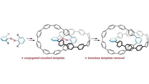 A Conjugated Covalent Template Strategy for All-Benzene Catenane Synthesis (Cong) #AngewandteVIP onlinelibrary.wiley.com/doi/10.1002/an…