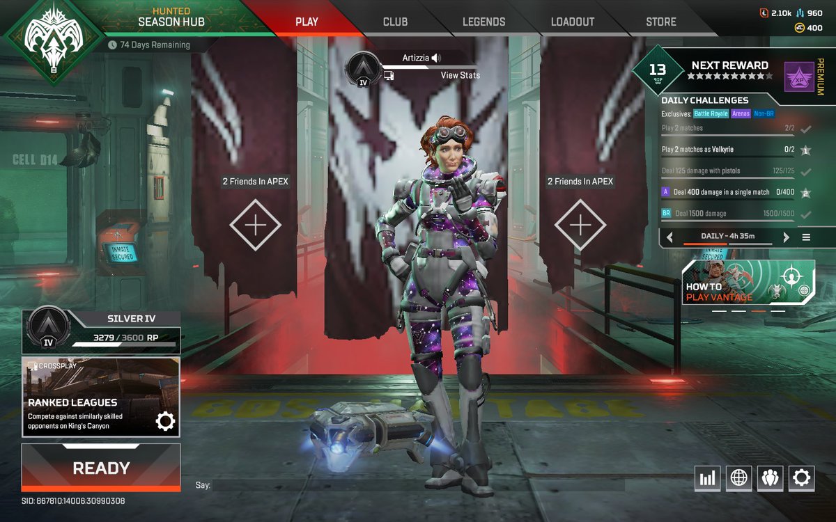 Finally made it out of bronze!!!!! #ApexLegends