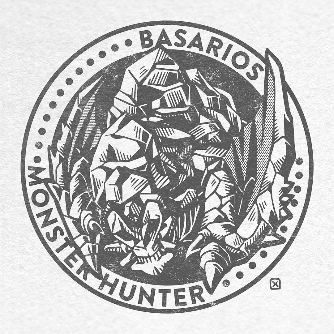 CobaltStamps's tweet photo. I really enjoyed drawing the rocks. Basarios also gives pretty cool armor (in my opinion!)

岩を描くのがとても楽しかったです。
私にとっては、バサルモスはクール鎧をくれます！

#モンスターハンターライズ  #MonsterHunterRise #記念スタンプ https://t.co/dP6geHPL6V