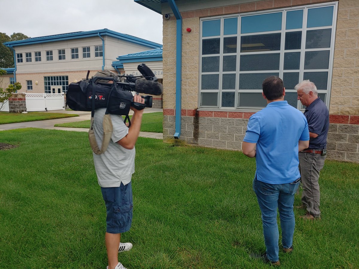 Swordfish was on-site today at <a href="/MiddleTownship/">Middle Township</a> HS as our security firm client talked with <a href="/NBCPhiladelphia/">NBC10 Philadelphia</a> about how schools are upgrade physical security in the wake of recent #schoolshootings. Story to air soon. #PR #schoolsecurity #RobbElementary #UvaldeStrong