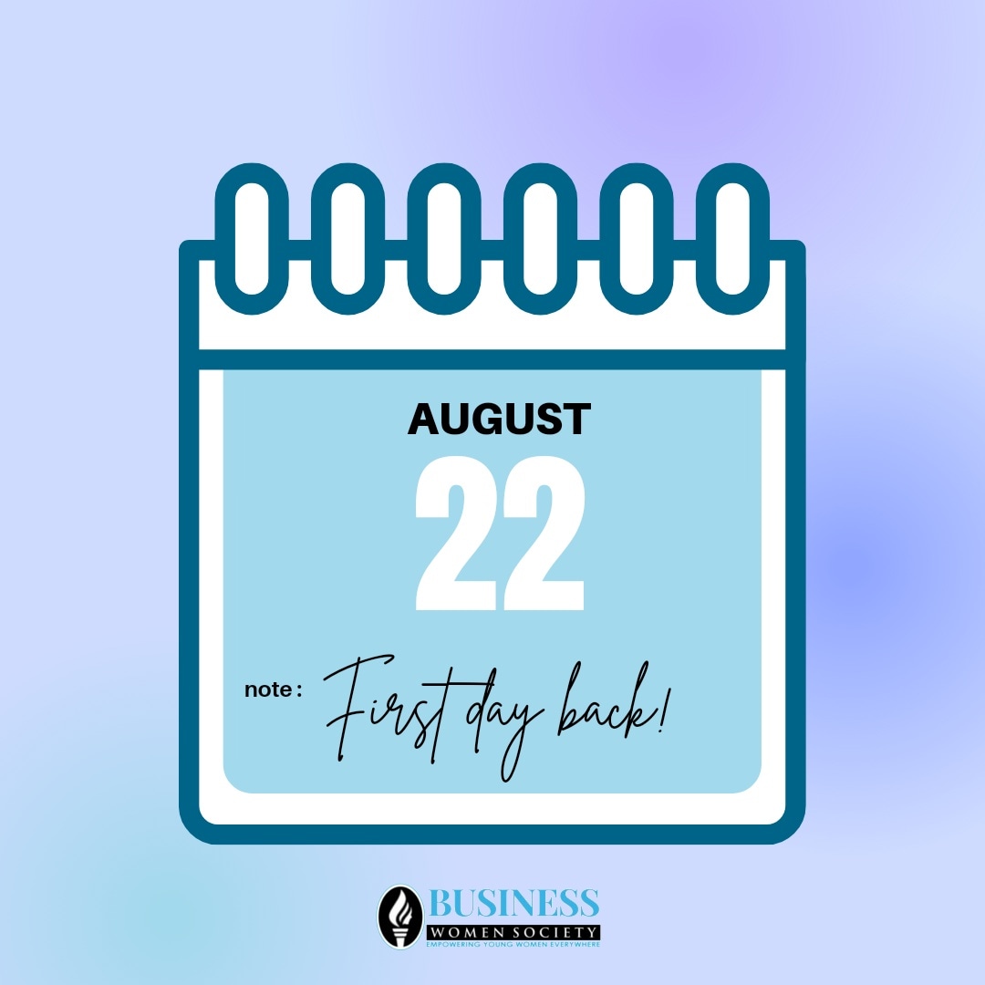 Welcome back ladies!!

It's the first day of school and we hope you have an amazing start to the school year! 

We'll be posting about our upcoming tabling times soon and the different opportunities for you all to come meet and chat with us, so stay tuned for more!