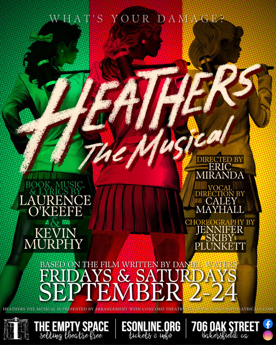 Lick it up, baby. Lick. It. Up. ❤️💛💚💙

esonline.org/heathers