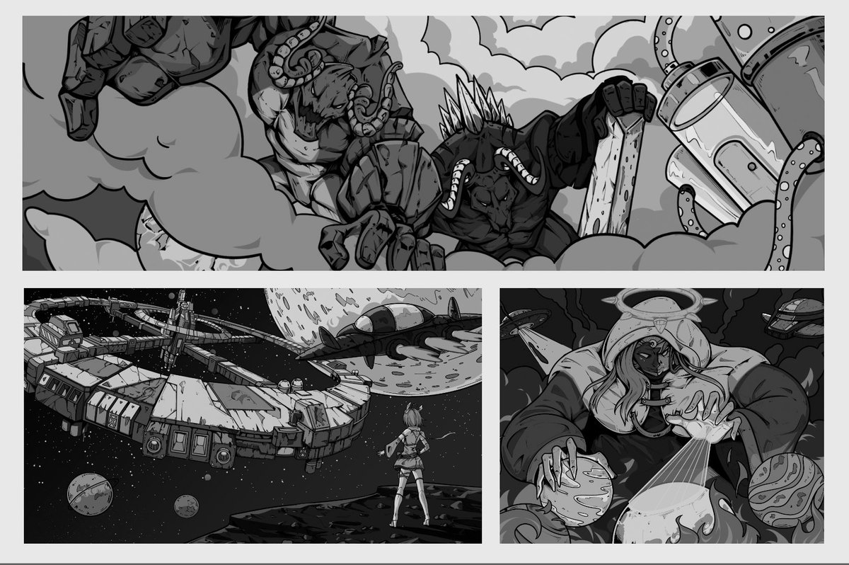 Zodiacnftworld's tweet photo. …The civilizations lived in peace and harmony, until one gruesome day
known as The Great Zeroing Event⚔️

And so, a rift between worlds appeared🌌

To be continued… https://t.co/aIi6vBbTJT