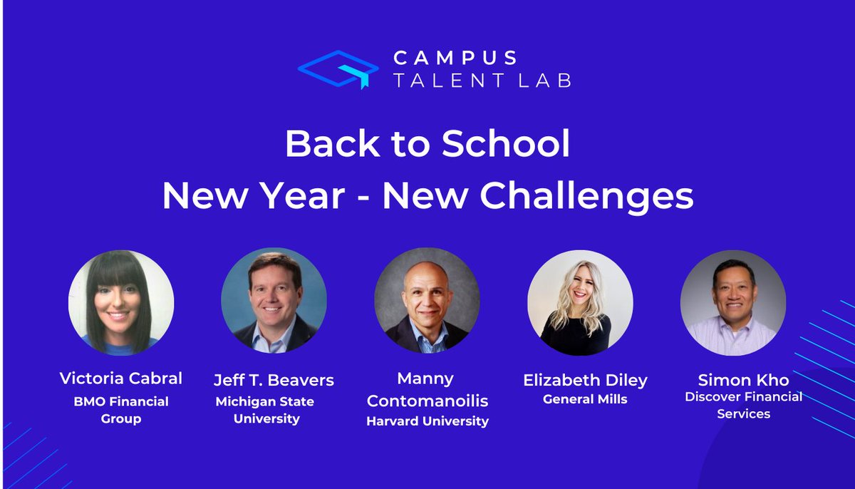 A panel of campus #careerservices professionals and #earlytalent #recruitment leaders will discuss returning to being #oncampus Aug. 25th from 3-3:45 p.m. #employers can access the recording with their free membership to Campus Talent Lab. Register: tinyurl.com/46sr9xpk