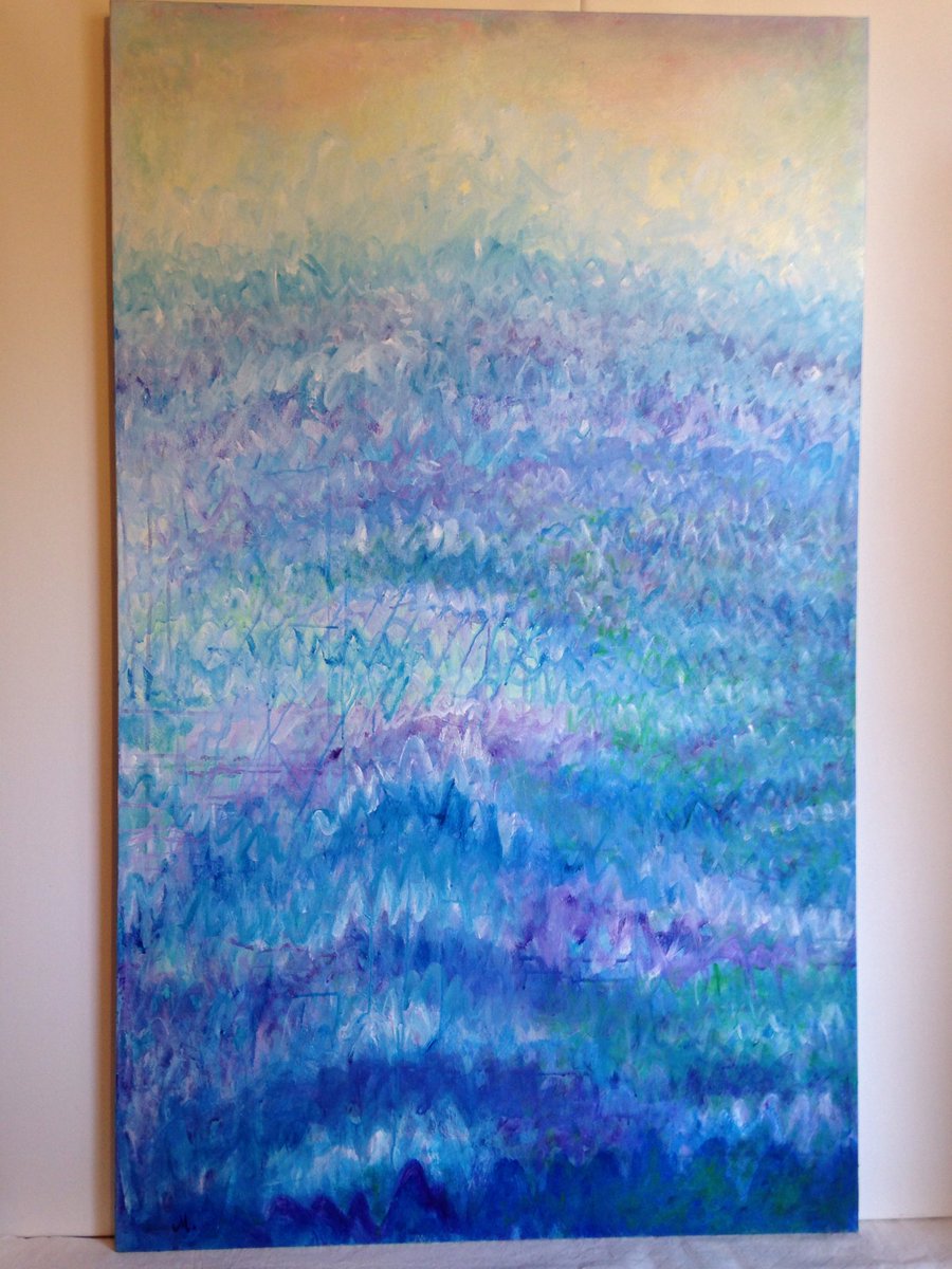 MBruniArt's tweet photo. Mar bella 1998/ Dany - acrylic painting 146x89cm - https://t.co/qXBu3mWrMP https://t.co/f3kBfjM8W4