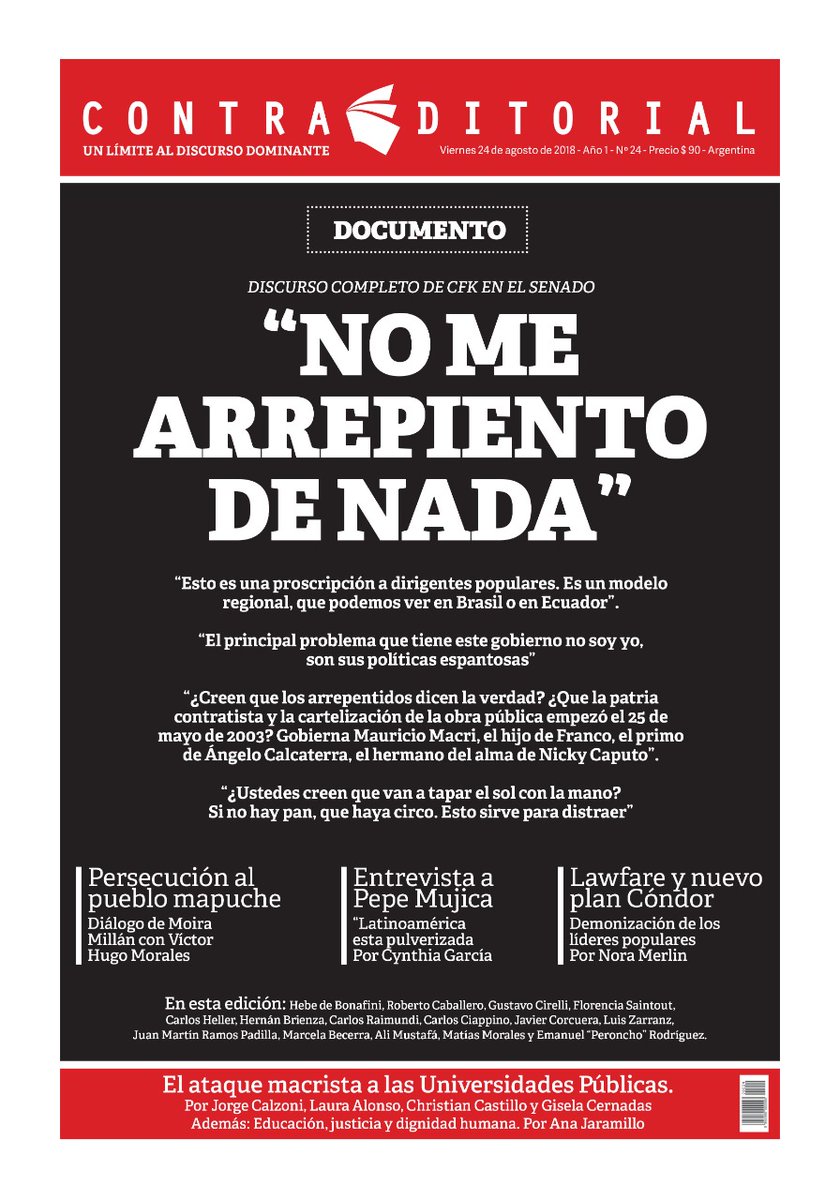 Contraeditor's tweet photo. 🗣️ Lo dijimos antes. Y lo seguimos diciendo.
💪🏼 #Contraeditorial, un límite al discurso dominante.
👉🏽 https://t.co/RmOOW5isCJ https://t.co/R7L2SPSNzc