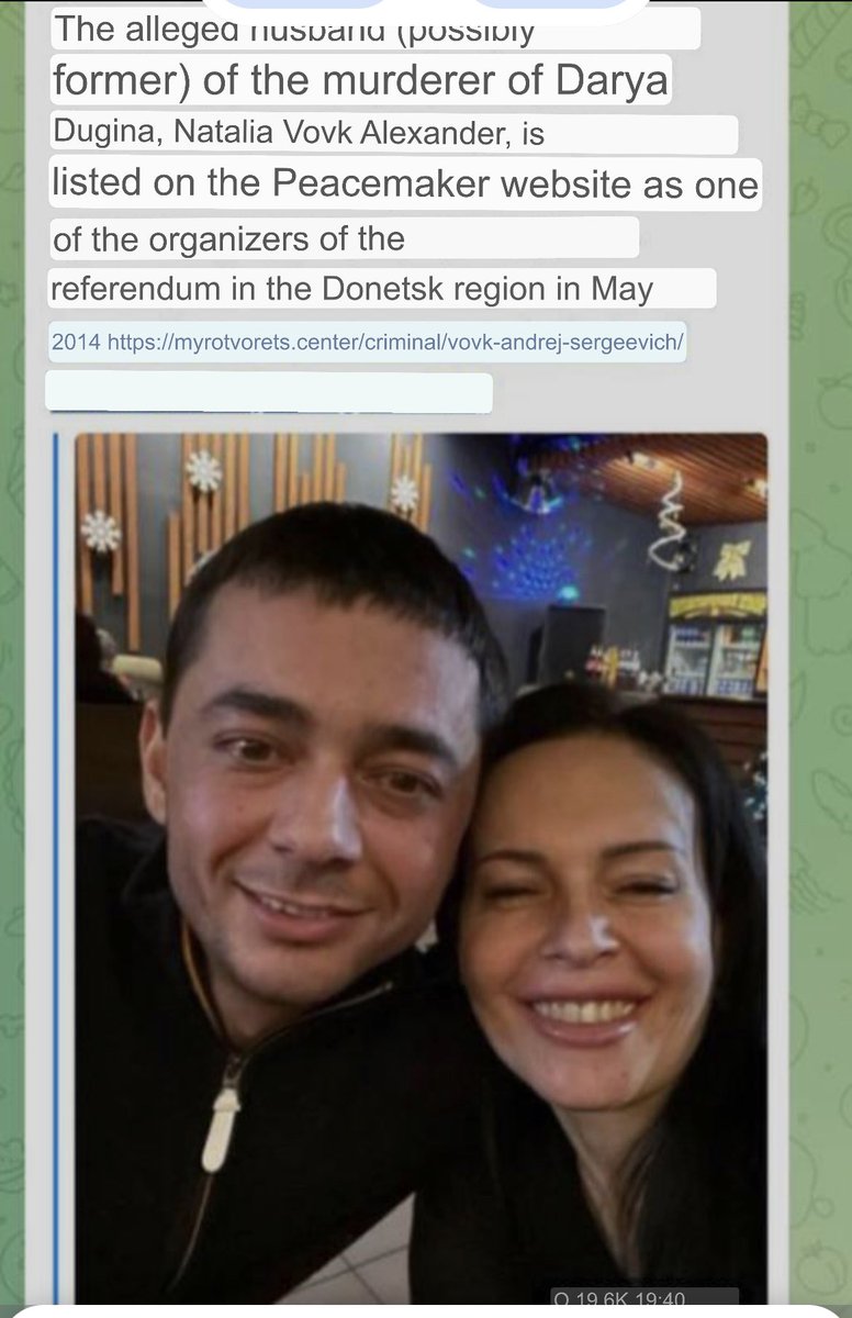 petite_michelle's tweet photo. Natalia Vovk’s (Dugina murder suspect) (ex) husband is one of the Donetsk referendum’s organisers… 🤦♀️🤦♀️🤦♀️🤦♀️ https://t.co/QxXexNuKqS