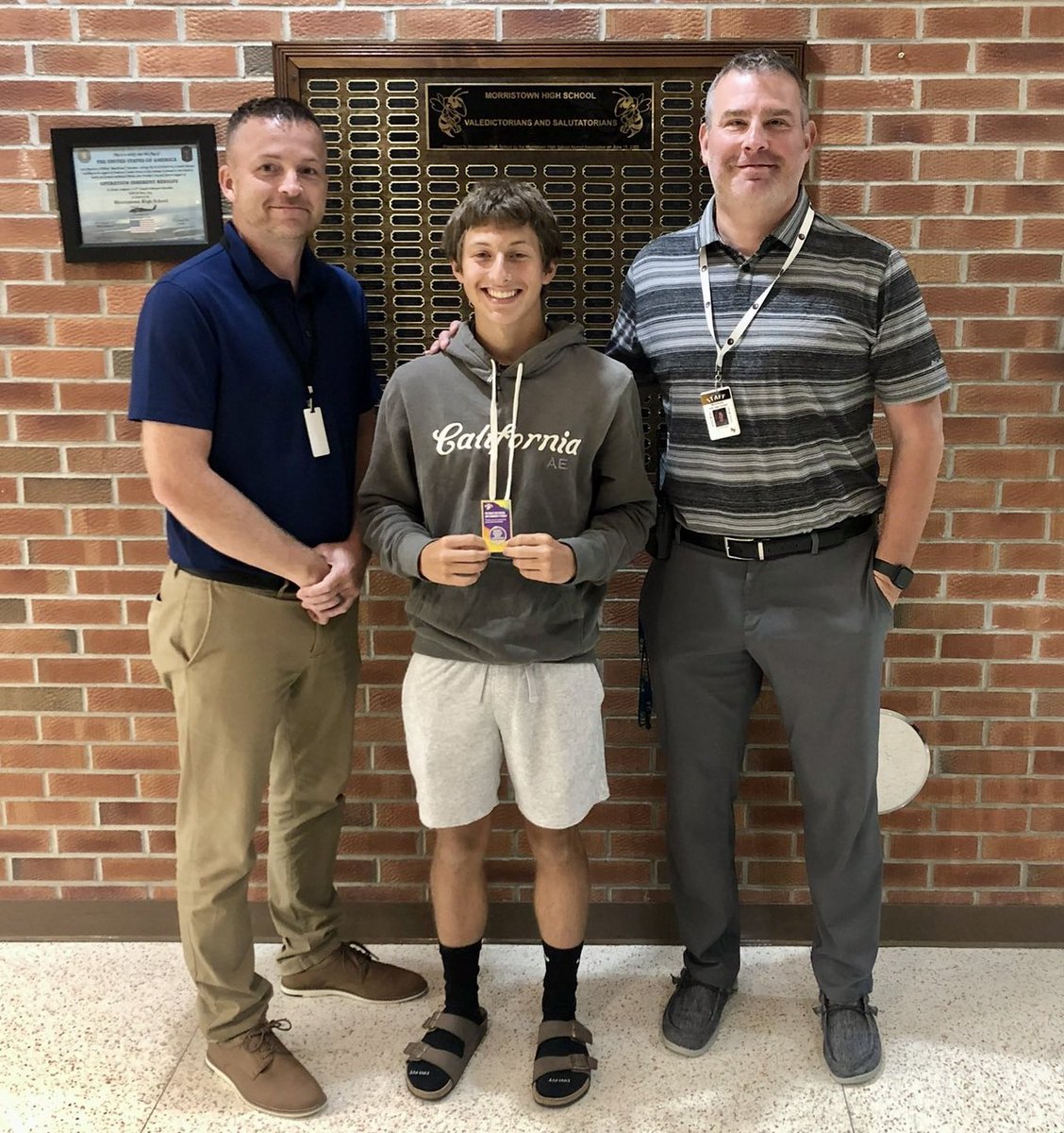 BethPrinceState's tweet photo. Beth Prince State Farm #GoodNeighbor Athlete of the Week πͺπ»: Morristown soccer player Kade Rogers.
Kade received two exemplary reports from officials this past weekend in the Panther Cup. Great job!
#GreatJob #BethNotJake #OurStateFarm #InsuranceAgent #Insurance https://t.co/NQgQpxK1kV