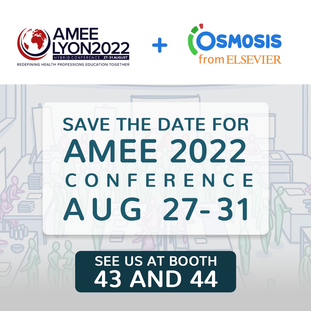 Osmosis on Twitter "Osmosis is excited to be attending the AMEE