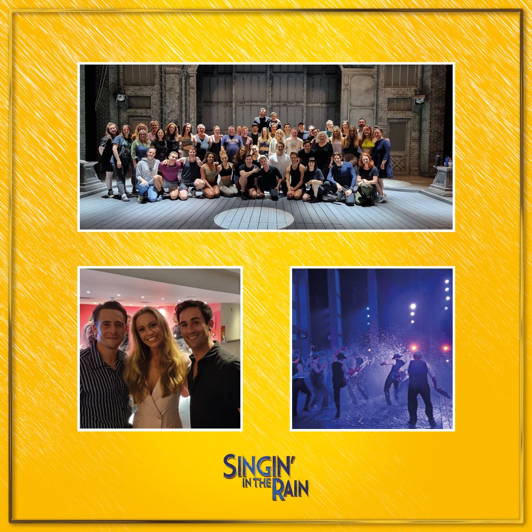 What a glorious production!🤩☔

Thank you to our incredible cast, band, backstage crew, creatives, theatre staff and audiences for making this tour so magical👏

May you continue to sing and dance in the rain.💦