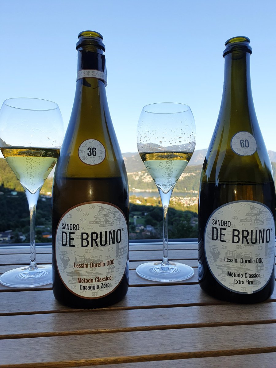 KerinOKeefe's tweet photo. One of my favorite Metodo Classicos, these Lessini Durello #MetodoClassico wines are absolutely stunning. The 2017 36 Mesi #DosaggioZero is bone dry, elegant & savory while the 2016 60 mesi is complex, creamy and delicious. https://t.co/UJuDbeQnAr