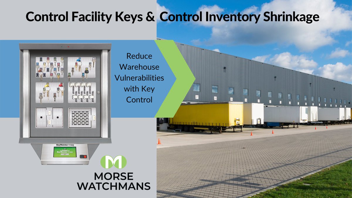 MorseWatchmans1's tweet image. Control the Keys and Control Inventory Shrinkage!. Reduce Warehouse Vulnerabilities with Key Control. #DistributionSecurity #KeyControl #SupplyChainSecurity

hubs.li/Q01jDQYN0