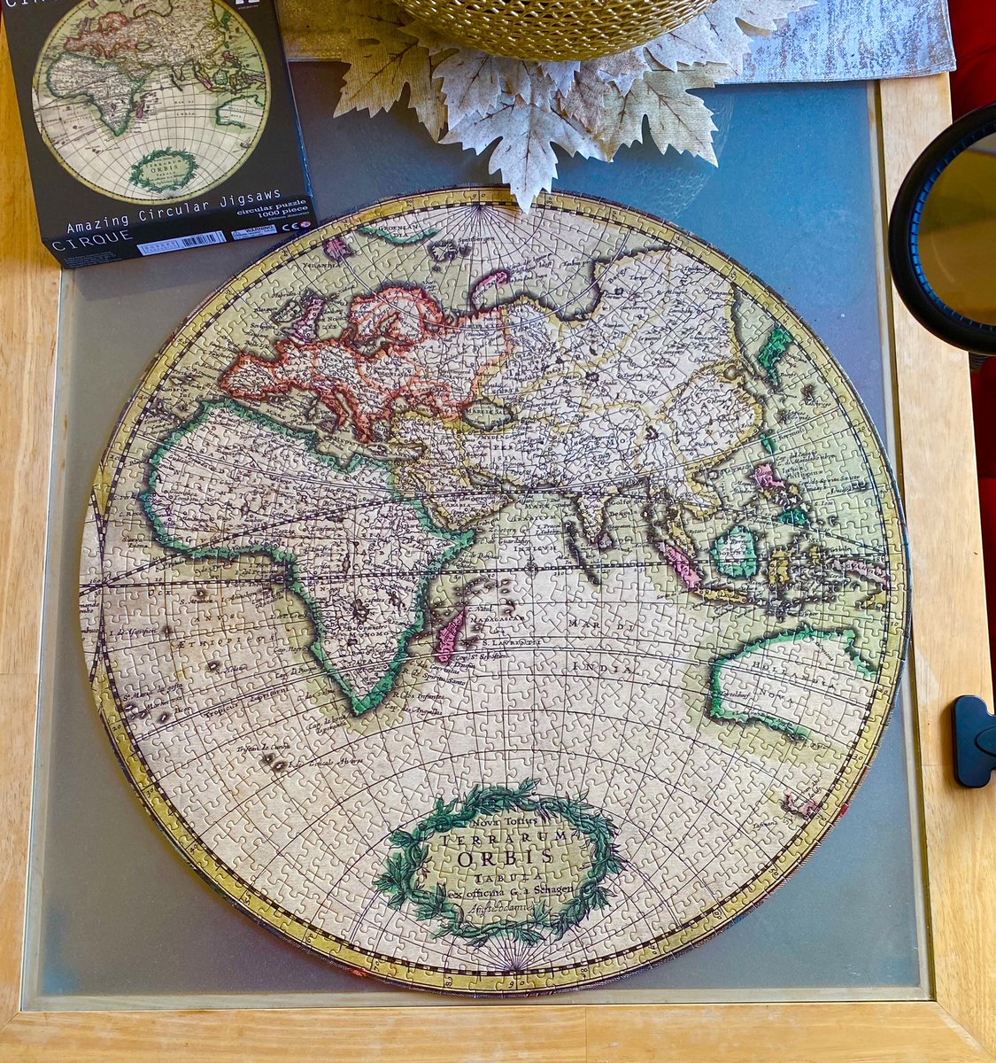 SenoritaBasom's tweet photo. @internetalena Welcome to the club! I don’t do less than 1,000 pieces. Found this one for $9.99 at Home Goods and it was tough. It’s all in Latin and mostly cream colored pieces. Hard core! #PuzzLife https://t.co/9BKSxclAeh