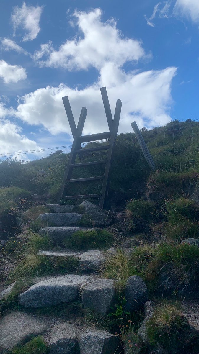 Ticketybooo's tweet photo. Stiles along the Bloody Bridge River #codown @LakesStiles #mourne #mournewall #brandypad #stiles #views #irishsea https://t.co/a6OFTdTIgZ