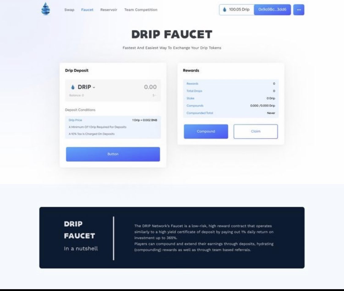 CRonnsen's tweet photo. 🔥🔥🔥@F0r3x_Shark 🔥🔥🔥

Interview tomorrow Tuesday at 2pm est with Mike The Investor, a great crypto influencer with 76k subscribers 🔥🔥
https://t.co/o5AKH9XzcU

🔥🔥🔥NEW DRIP UI 🔥🔥🔥

#drip #dripnetwork https://t.co/pTrlawpyWK