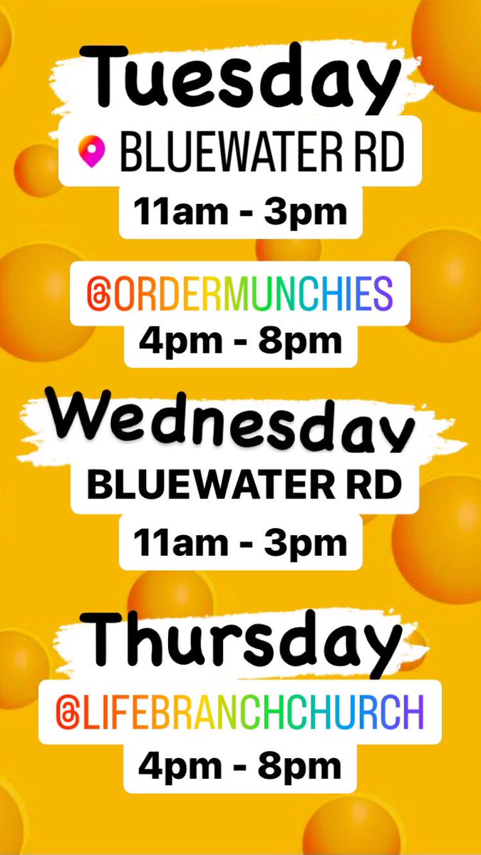Georgeslunchtr1's tweet photo. #foodtruck #FTANS #foodtruckfestival #grilledcheese #sandwich
We have a busy week coming up.
Find us in the Atlantic Acres in #Bedford at the start of the week.
Then at Life Branch Church Thursday.
And at Mt Thom #MX over the weekend https://t.co/uyxKr0Gsdq