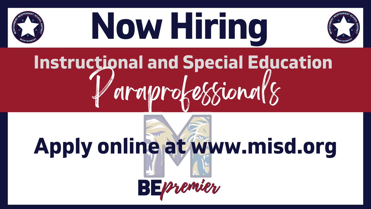 Montgomery ISD tweet media