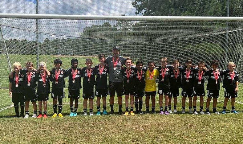 United_FA's tweet photo. AFC Lightning Challenge
August 20-21, 2022
UFA Forsyth 11B Premier
Coach Velko Iotov
Finalist https://t.co/blojUwCU4T