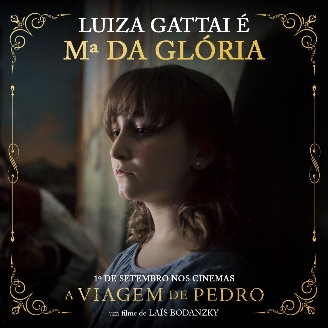 vitrine_filmes's tweet photo. 🎥🌊 Luiza Gattai é Mª da Glória, filha mais velha de Dom Pedro I, no império à deriva de "A Viagem de Pedro", de Laís Bodanzky.

A atriz participou do 'The Voice Kids Brasil' e interpreta Carminha Frufru na série "Turma da Mônica", assista no dia 1º de setembro nos cinemas! https://t.co/8YtPK8BdYV