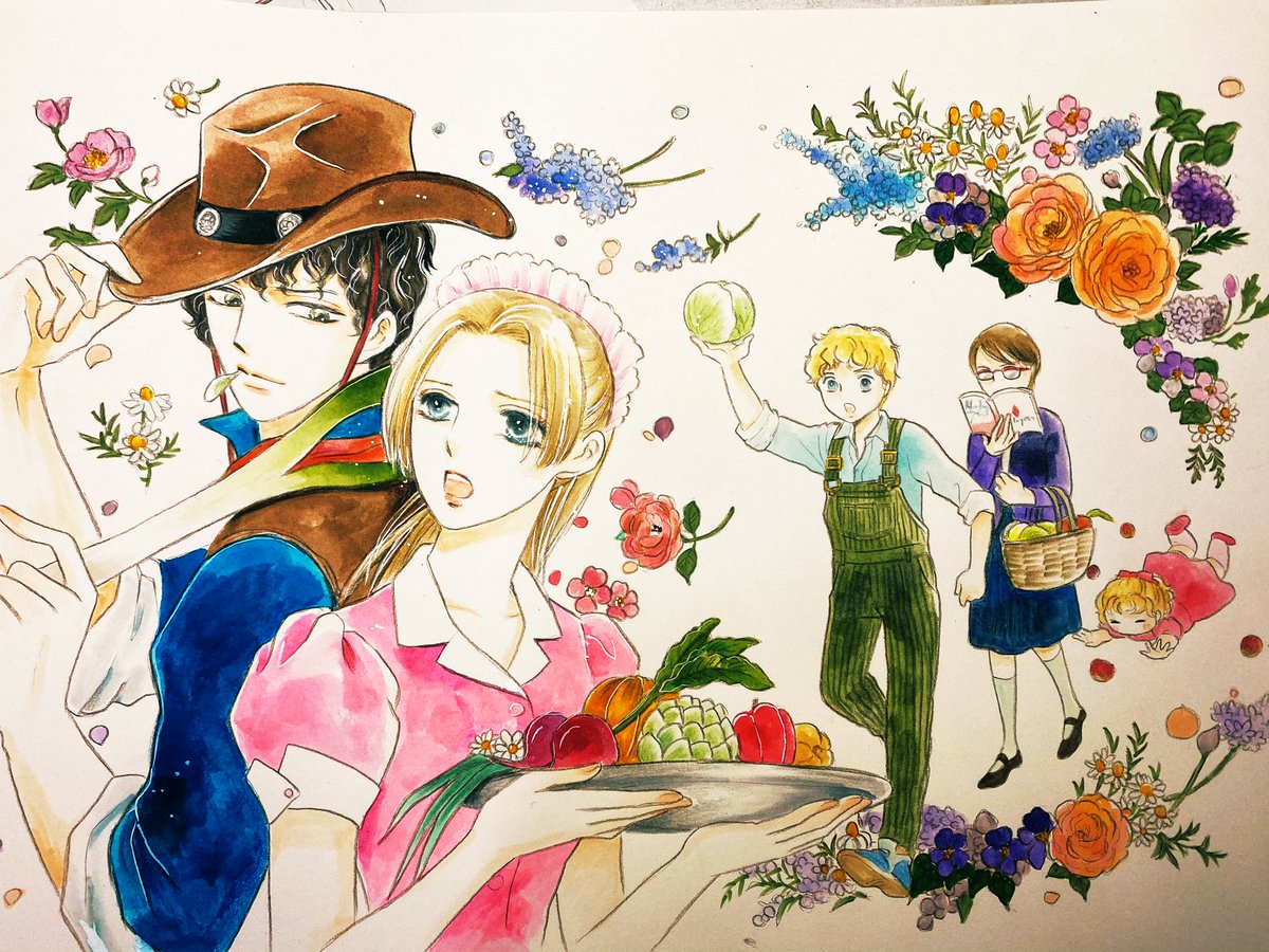 #多分私しかやってない
…かどうかは知らねど画域幅広すぎジャンル節操無さ過ぎて、絵柄で覚えて貰えなかったり「あ、4コマ以外いりません🤚」とか言われる😭