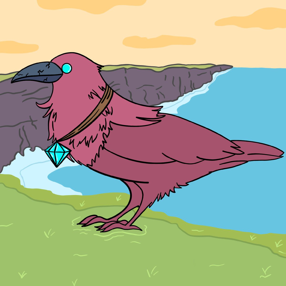 Raven The Messenger | MINTING NOW! | 2 MATIC tweet media