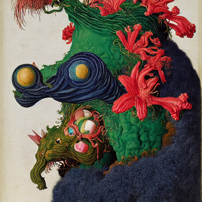 Portrait of Pistileea. | #stablediffusion 
"Flowers are porn for insects."