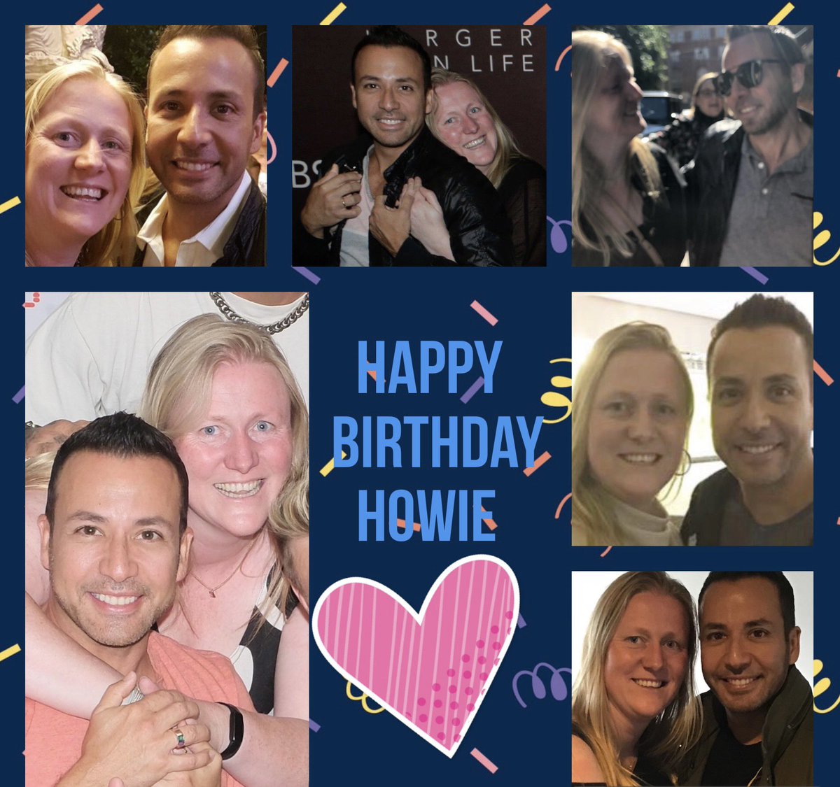Happy birthday <a href="/howied/">Howie D</a> 
I hope your day will be as amazing as you are. Can’t wait to keep the party going tonight! Love you 😘 -#HappyBirthdayHowieD