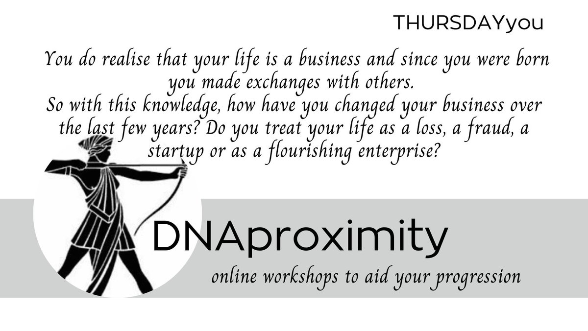 DNAproximity's tweet image. THURSDAYyou with... #DNAproximity #DNAproximityOnline #DNAproximityWorkshops