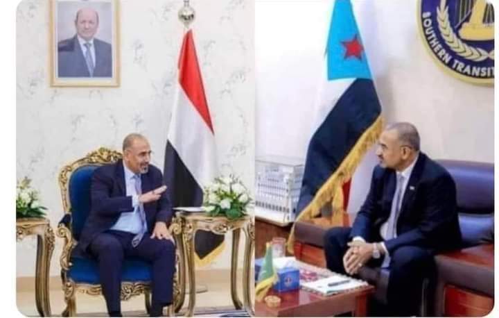 AljhafyMar's tweet photo. رئيس المجلس الانتقالي الجنوبي عيدروس الزُبيدي يلتقي بنائب رئيس مجلس القيادة الرئاسي عيدروس الزُبيدي.

( وعادحنا بانجيب لهم الصمرقع ) 🐒🐒🐒🐒🙈😁

@AljhafyMar https://t.co/66iUwatni8