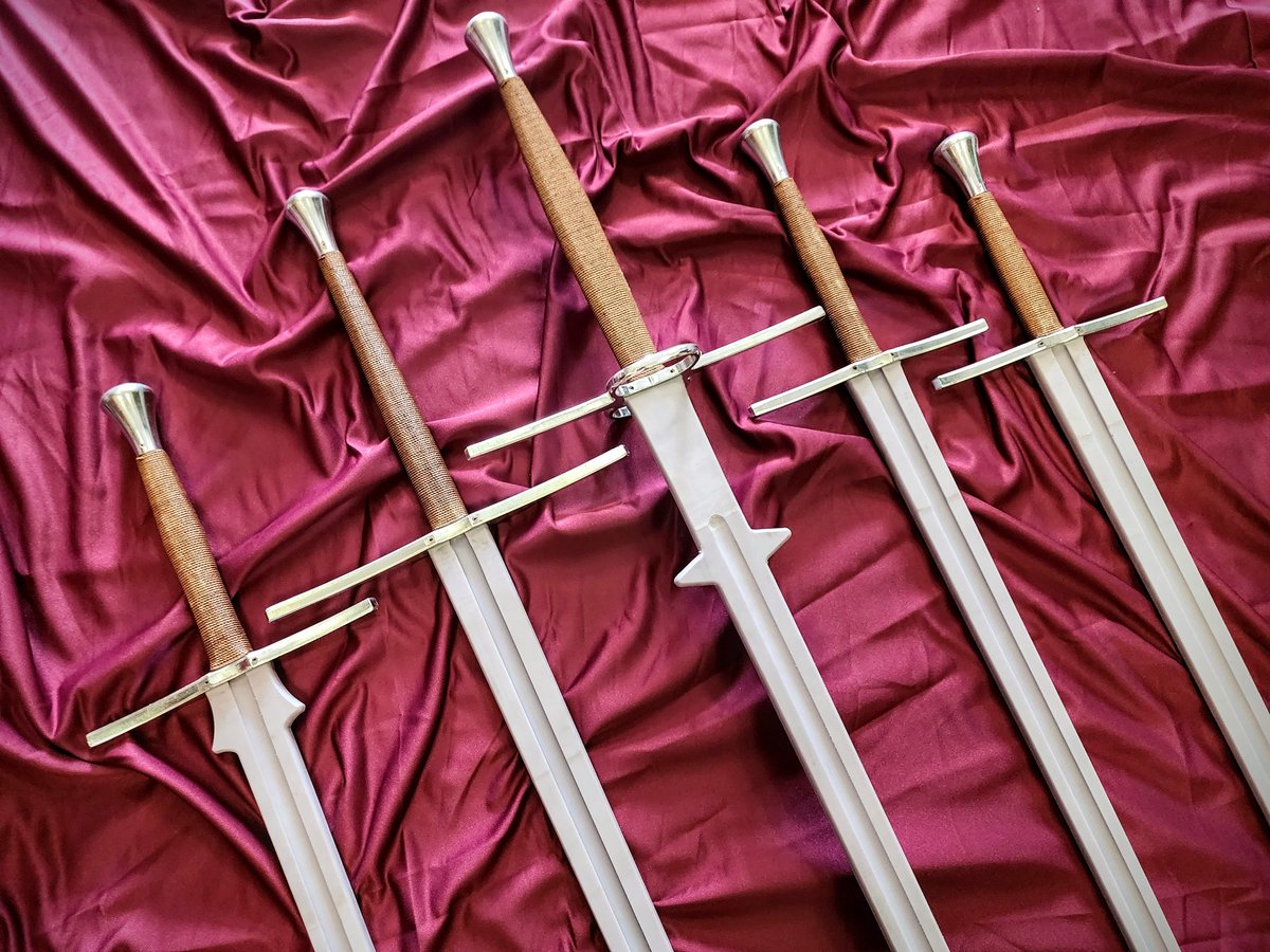 WeSellSwords's tweet photo. Current options of Black Fencer Great Swords, Two Handed Swords, Longswords, Hand & Half Swords, Feder Swords, and Bastard Swords!
Get yours in store and online at : https://t.co/pcSspANG2u
#blackfencer #training #swords #synthetic #Canadiandistributor #yyc #Calgary https://t.co/WsVpRgg81i