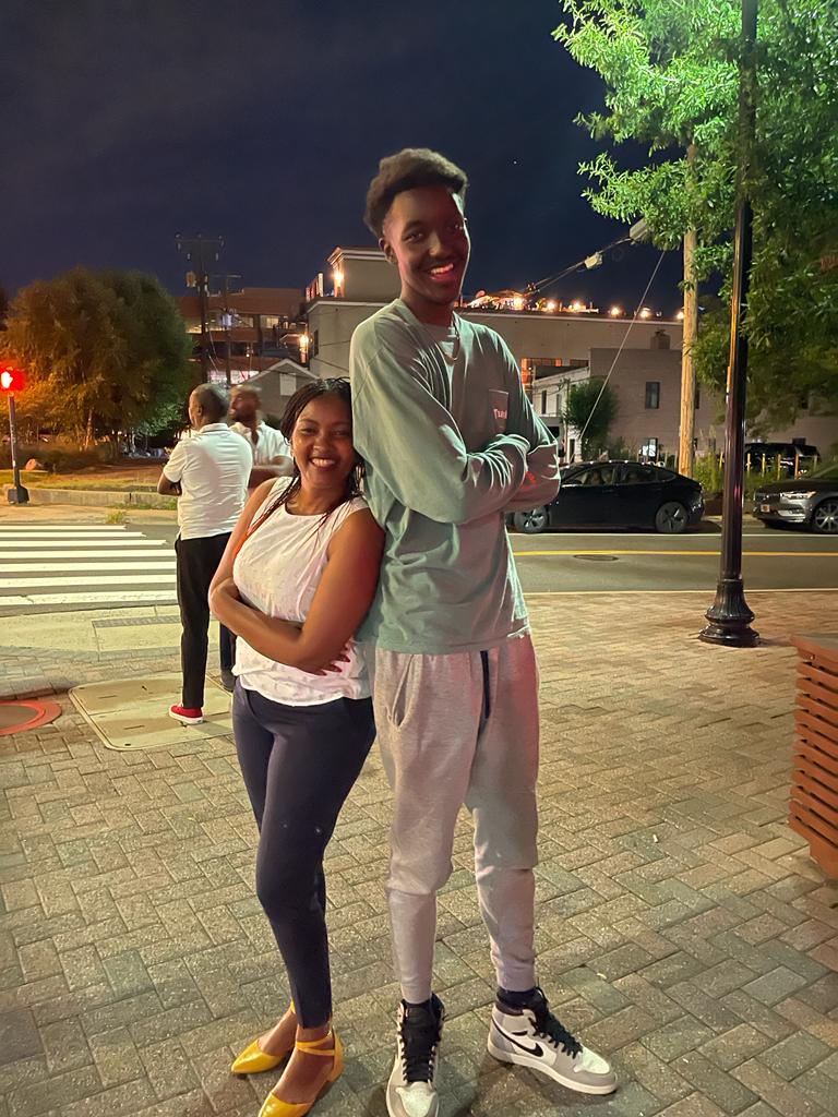 MaureenHirwa's tweet photo. I'm not short, my son decided to be taller 😂🤩 https://t.co/lsF2DyWIso