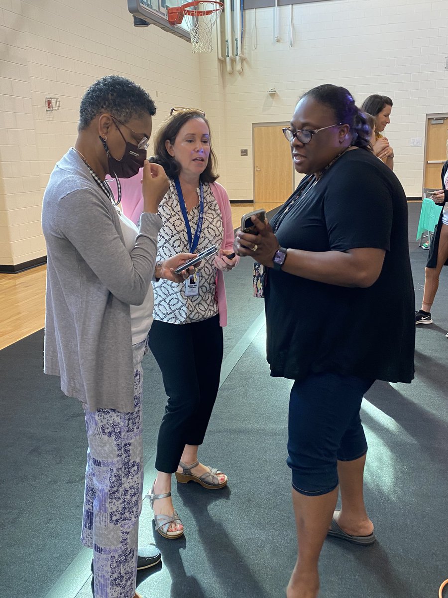 Chatham Grove Elementary School on Twitter "Our Staff connected in so